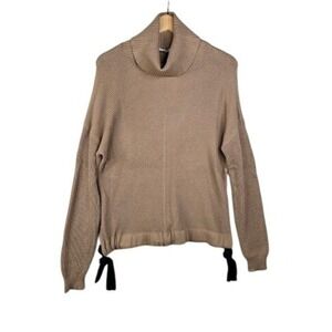 New BCBGeneration Turtleneck Long Sleeve Sweater size XS Camel Brown‎